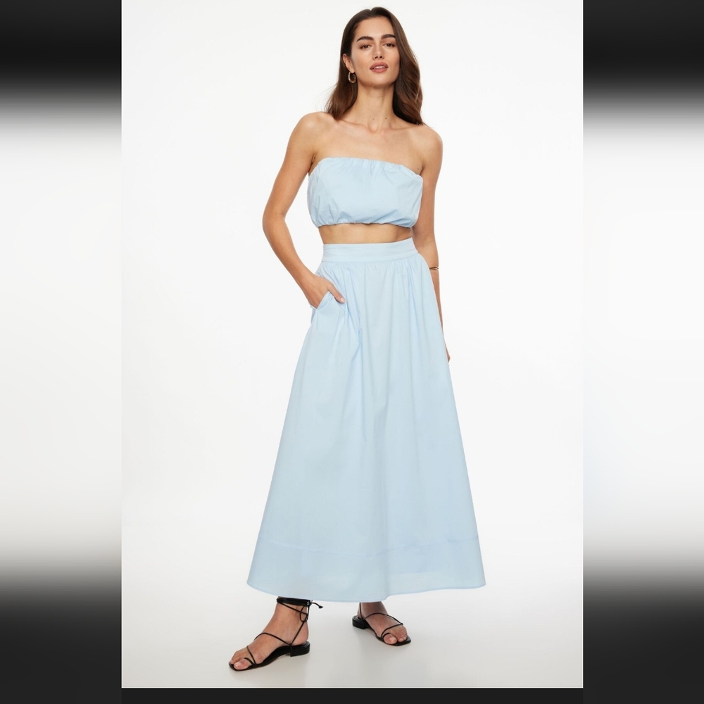 Light Blue Women's Skirt